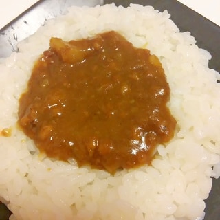 レンジで10分★簡単★一人分カレーライス